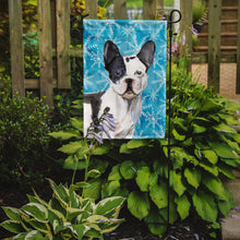 Load image into Gallery viewer, Black White French Bulldog Winter Garden Flag - Outdoor Decorative Yard Flag BB9442GF