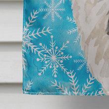 Load image into Gallery viewer, Border Collie Winter Flag Canvas House Size BB9443CHF