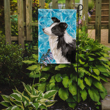 Load image into Gallery viewer, Border Collie Winter Garden Flag - Outdoor Decorative Yard Flag BB9443GF