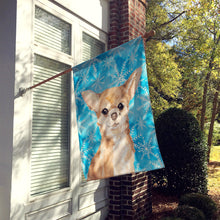 Load image into Gallery viewer, Chihuahua Winter Flag Canvas House Size BB9446CHF