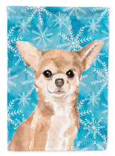 Load image into Gallery viewer, Chihuahua Winter Garden Flag - Outdoor Decorative Yard Flag BB9446GF