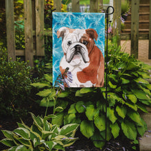 Load image into Gallery viewer, English Bulldog Winter Garden Flag - Outdoor Decorative Yard Flag BB9451GF