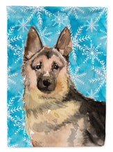 Load image into Gallery viewer, German Shepherd Winter Garden Flag - Outdoor Decorative Yard Flag BB9453GF