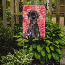 Load image into Gallery viewer, Black Labrador Love Garden Flag - Outdoor Decorative Yard Flag BB9468GF