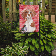 Load image into Gallery viewer, Brittany Spaniel Love Garden Flag - Outdoor Decorative Yard Flag BB9469GF