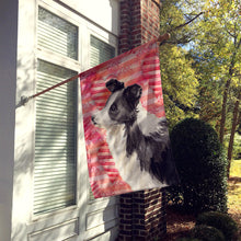 Load image into Gallery viewer, Border Collie Love Flag Canvas House Size BB9478CHF