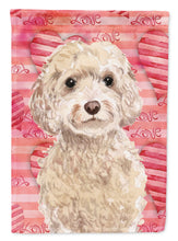 Load image into Gallery viewer, Champagne Cockapoo Love Garden Flag - Outdoor Decorative Yard Flag BB9480GF