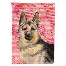 Load image into Gallery viewer, German Shepherd Love Flag Canvas House Size BB9488CHF