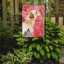 Load image into Gallery viewer, Yellow Labrador #2 Love Garden Flag - Outdoor Decorative Yard Flag BB9493GF