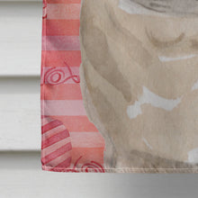 Load image into Gallery viewer, Fawn Pug Love Flag Canvas House Size BB9496CHF