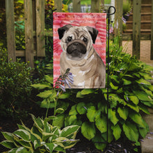 Load image into Gallery viewer, Fawn Pug Love Garden Flag - Outdoor Decorative Yard Flag BB9496GF