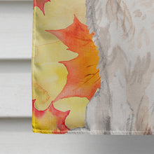 Load image into Gallery viewer, Blenheim Cavalier Spaniel Fall Flag Canvas House Size BB9498CHF