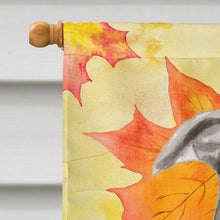 Load image into Gallery viewer, Staffordshire Bull Terrier Fall Flag Canvas House Size BB9500CHF