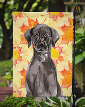 Load image into Gallery viewer, Black Labrador Fall Garden Flag - Outdoor Decorative Yard Flag BB9503GF