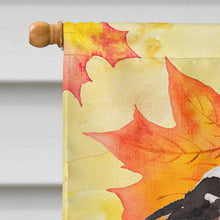 Load image into Gallery viewer, Tricolor Cavalier Spaniel Fall Flag Canvas House Size BB9507CHF