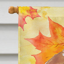 Load image into Gallery viewer, Beagle Fall Flag Canvas House Size BB9509CHF