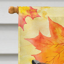 Load image into Gallery viewer, Red Tan Dachshund Fall Flag Canvas House Size BB9511CHF