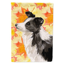 Load image into Gallery viewer, Border Collie Fall Flag Canvas House Size BB9513CHF