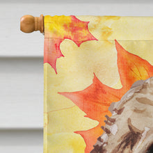 Load image into Gallery viewer, Brown Cockapoo Fall Flag Canvas House Size BB9514CHF