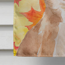 Load image into Gallery viewer, Chihuahua Fall Flag Canvas House Size BB9516CHF