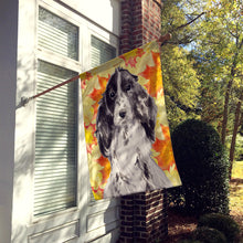 Load image into Gallery viewer, Black Parti Fall Flag Canvas House Size BB9518CHF