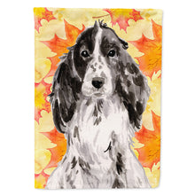 Load image into Gallery viewer, Black Parti Fall Flag Canvas House Size BB9518CHF