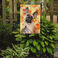 Load image into Gallery viewer, Fawn French Bulldog Fall Garden Flag - Outdoor Decorative Yard Flag BB9522GF