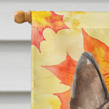 Load image into Gallery viewer, German Shepherd Fall Flag Canvas House Size BB9523CHF