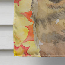 Load image into Gallery viewer, German Shepherd Fall Flag Canvas House Size BB9523CHF