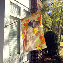 Load image into Gallery viewer, Fawn Natural Great Dane Fall Flag Canvas House Size BB9524CHF