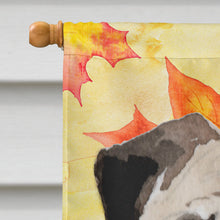 Load image into Gallery viewer, Fawn Pug Fall Flag Canvas House Size BB9531CHF