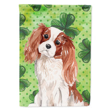 Load image into Gallery viewer, Blenheim Cavalier Spaniel St. Patrick's Flag Canvas House Size BB9533CHF