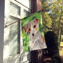 Load image into Gallery viewer, Wire Hair Jack Russell St. Patrick's Flag Canvas House Size BB9543CHF