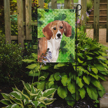 Load image into Gallery viewer, Beagle St. Patrick's Garden Flag - Outdoor Decorative Yard Flag BB9544GF