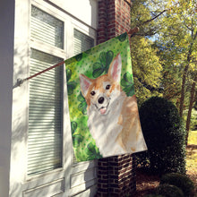 Load image into Gallery viewer, Corgi St. Patrick's Flag Canvas House Size BB9554CHF