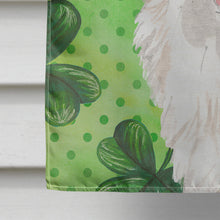Load image into Gallery viewer, Corgi St. Patrick's Flag Canvas House Size BB9554CHF