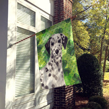 Load image into Gallery viewer, Dalmatian St. Patrick's Flag Canvas House Size BB9555CHF