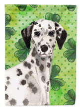 Load image into Gallery viewer, Dalmatian St. Patrick's Flag Canvas House Size BB9555CHF