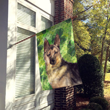 Load image into Gallery viewer, German Shepherd St. Patrick's Flag Canvas House Size BB9558CHF