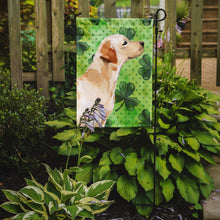 Load image into Gallery viewer, Yellow Labrador #2 St. Patrick's Garden Flag - Outdoor Decorative Yard Flag BB9563GF