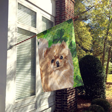 Load image into Gallery viewer, Pomeranian St. Patrick's Flag Canvas House Size BB9565CHF