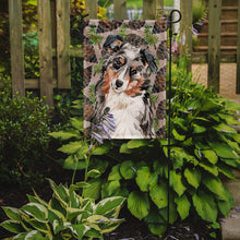 Load image into Gallery viewer, Australian Shepherd Pine Cones Garden Flag - Outdoor Decorative Yard Flag BB9572GF