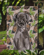 Load image into Gallery viewer, Black Labrador Pine Cones Garden Flag - Outdoor Decorative Yard Flag BB9573GF