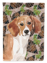 Load image into Gallery viewer, Beagle Pine Cones Garden Flag - Outdoor Decorative Yard Flag BB9579GF