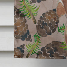 Load image into Gallery viewer, Red Tan Dachshund Pine Cones Flag Canvas House Size BB9581CHF