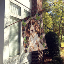 Load image into Gallery viewer, Brown Parti Pine Cones Flag Canvas House Size BB9587CHF