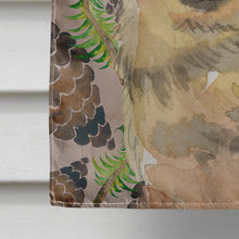 Load image into Gallery viewer, German Shepherd Pine Cones Flag Canvas House Size BB9593CHF