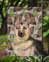 Load image into Gallery viewer, German Shepherd Pine Cones Garden Flag - Outdoor Decorative Yard Flag BB9593GF