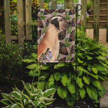 Load image into Gallery viewer, Fawn Natural Great Dane Pine Cones Garden Flag - Outdoor Decorative Yard Flag BB9594GF