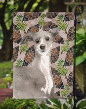 Load image into Gallery viewer, Italian Greyhound Pine Cones Garden Flag - Outdoor Decorative Yard Flag BB9597GF